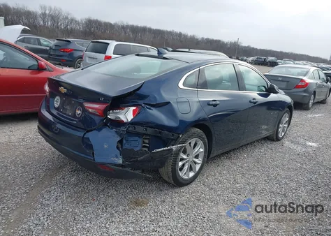 2022 Chevrolet Malibu Fwd Lt из США, поврежденный, VIN 1G1ZD5ST5NF102617